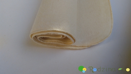 Pielucha flanelowa, bawełna niebielona, 50×50 cm (3)