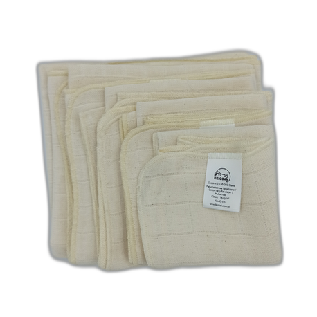 Pieluszki tetrowe Classic Dziobak, 100% bawełna niebielona - rozmiar do wyboru (2)