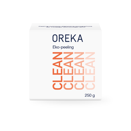 Cukrowy peeling olejowy, Eteryczna Pomarańcza, 250 g, OREKA (1)